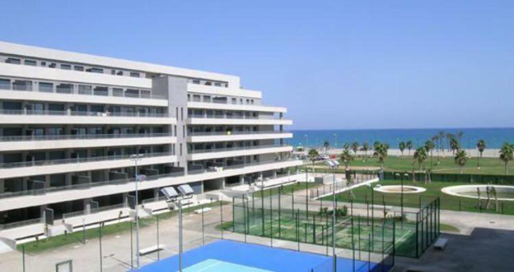 Apartamento Lujo, Primera Linea Playa, Garaje, Wifi, Piscina Climatizada 로쿠타스드마르 외부 사진