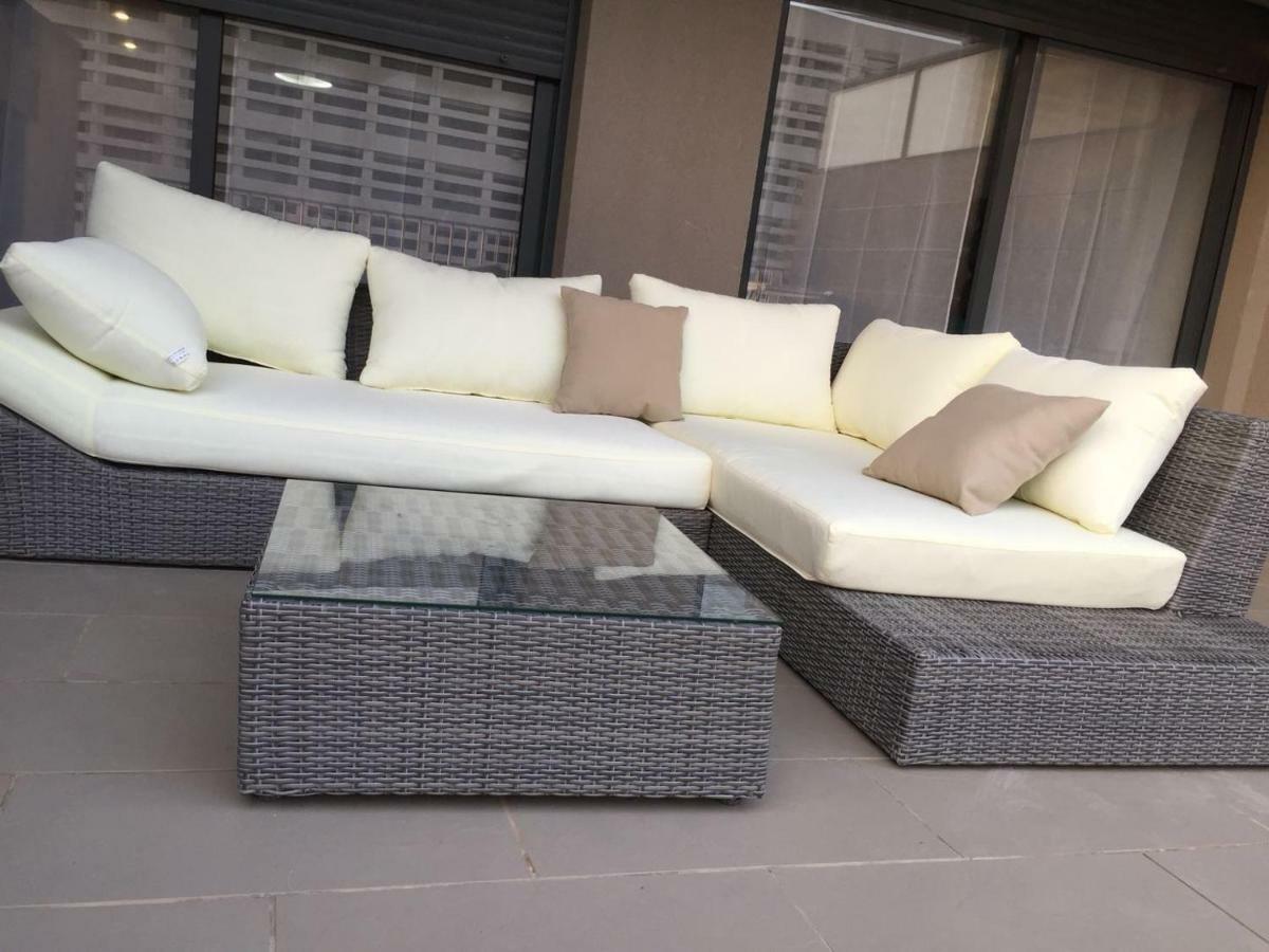 Apartamento Lujo, Primera Linea Playa, Garaje, Wifi, Piscina Climatizada 로쿠타스드마르 외부 사진