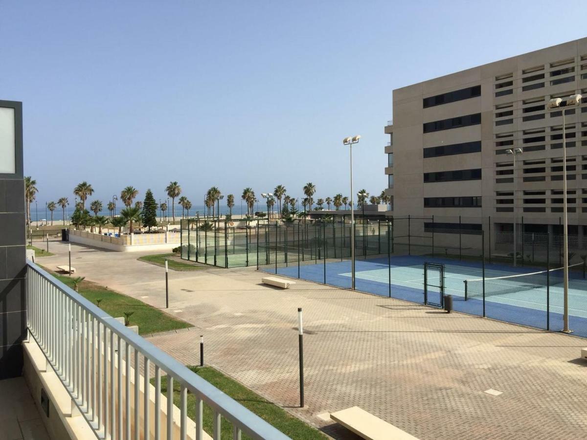 Apartamento Lujo, Primera Linea Playa, Garaje, Wifi, Piscina Climatizada 로쿠타스드마르 외부 사진
